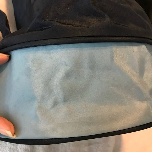 Hugo Boss Perfume Large Travel Tote sling Bag Blue Shoulder/Hand Straps - Picture 12 of 16